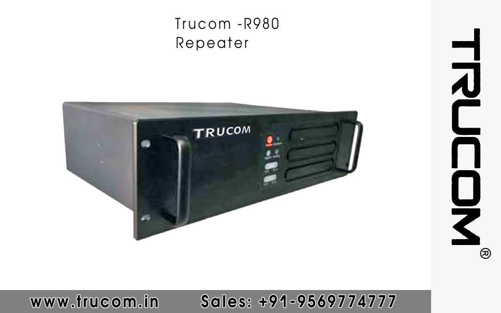 Trucom - R980 Repeater dealers distributors suppliers in Vadodara Gujarat India